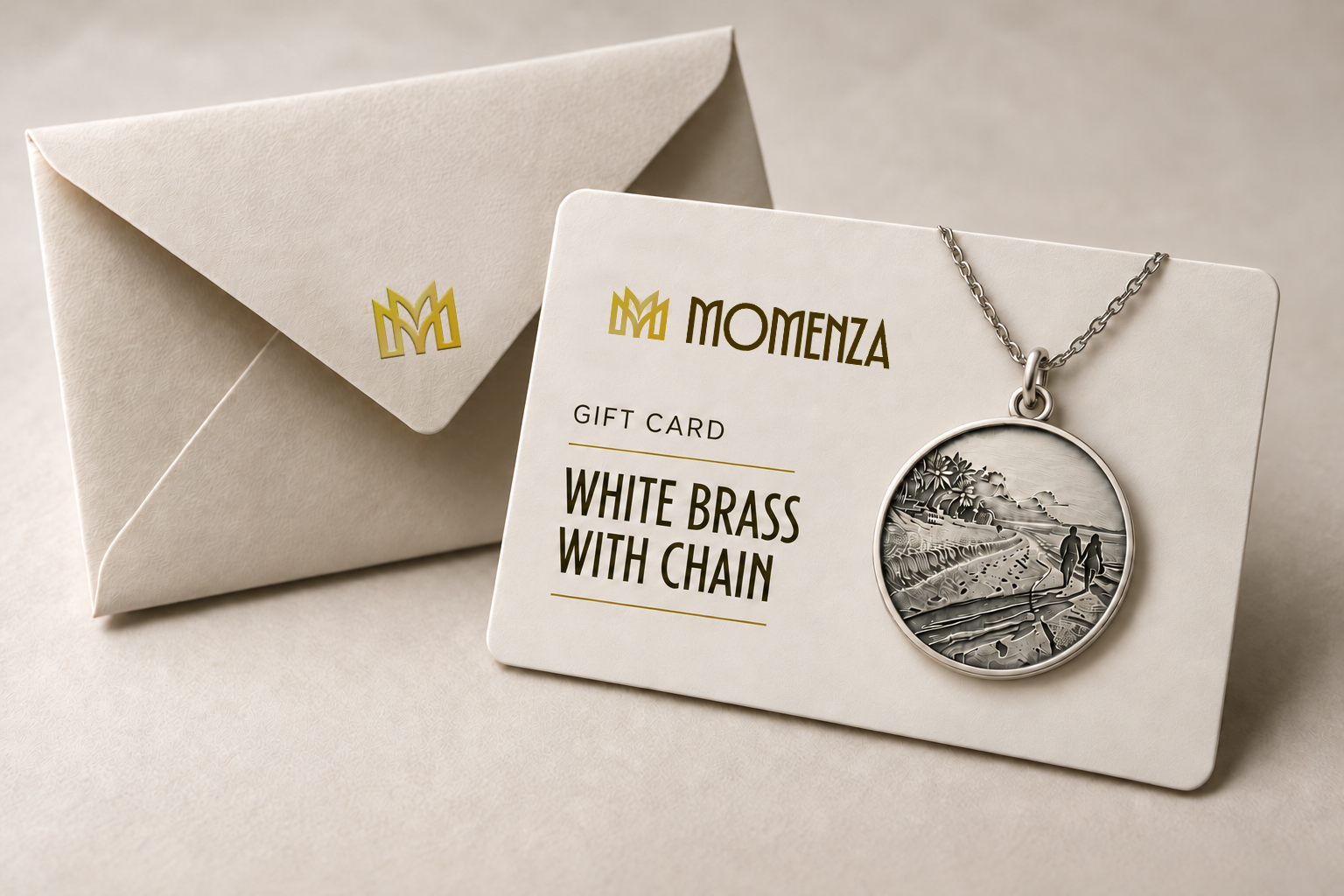 White Brass Momenza gift card
